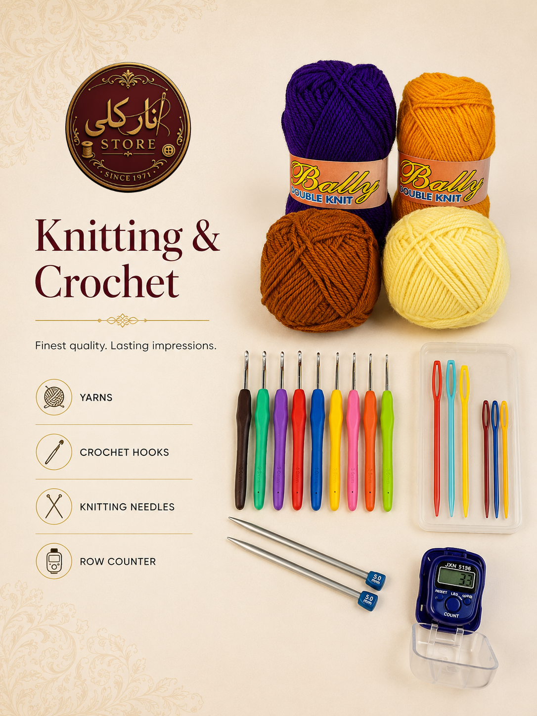 Knitting & Crochet