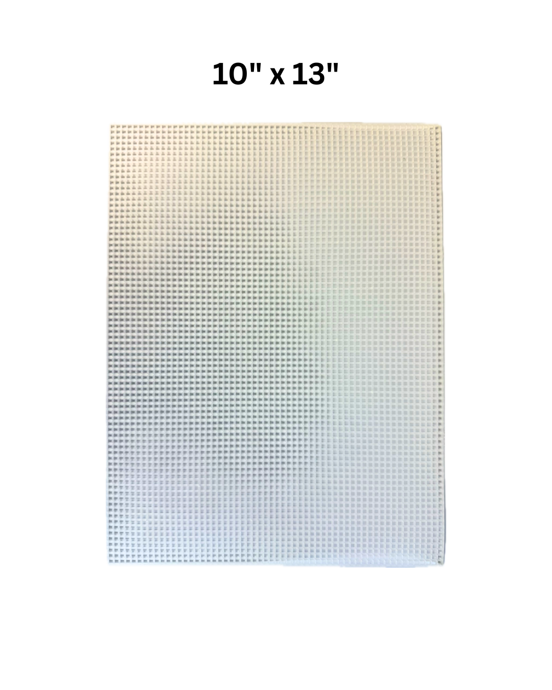 Plastic Mesh Canvas Sheet (10" x 13")