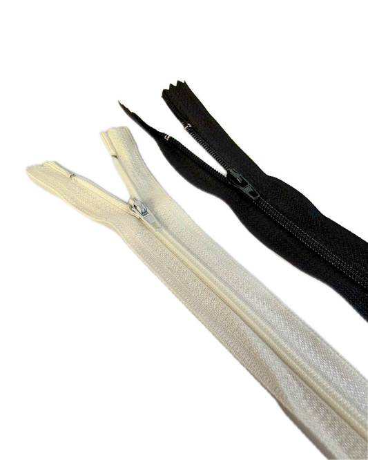 Regular Zipper 15 inches (Pack of 6)